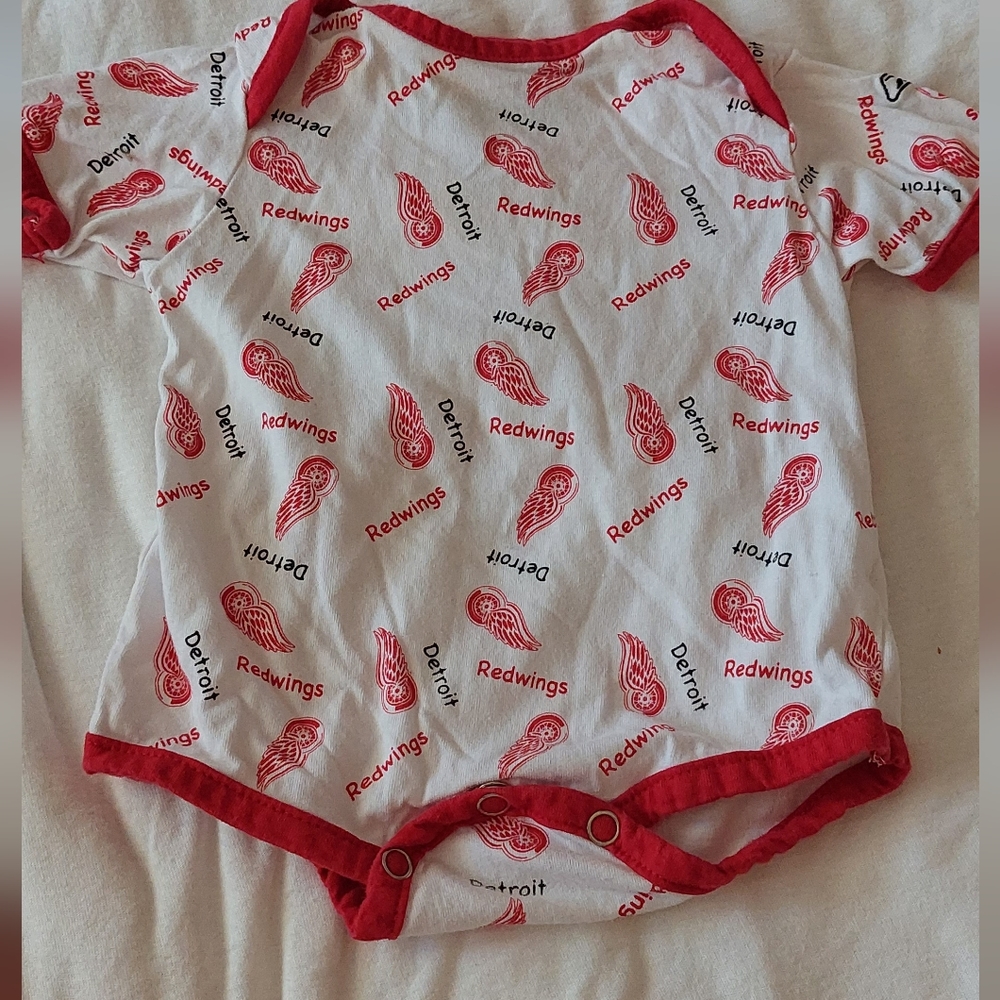 Detroit Red Wings Onesie!